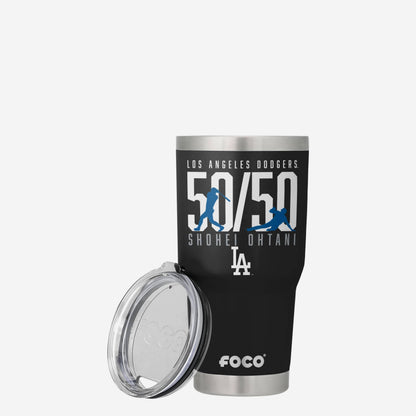 Shohei Ohtani Los Angeles Dodgers 50 Home Runs & 50 Stolen Bases Black 30 oz Player Tumbler