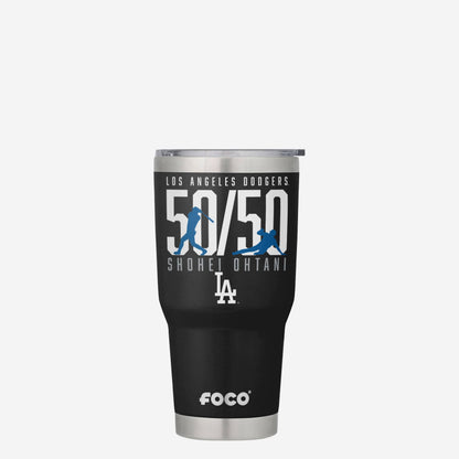 Shohei Ohtani Los Angeles Dodgers 50 Home Runs & 50 Stolen Bases Black 30 oz Player Tumbler