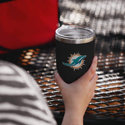 Miami Dolphins Team Logo 30 oz Tumbler